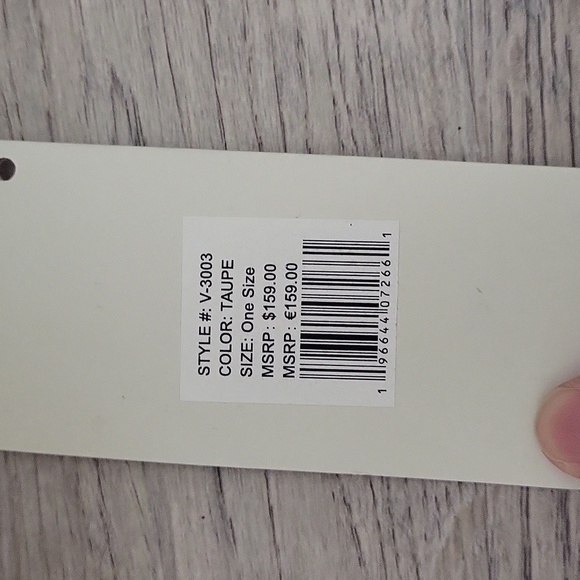 Valentino Orlandi Taupe Small Camera Bag Studded Crossbody Vegan‎ Leather NEW - Picture 8 of 14